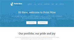 Desktop Screenshot of pointninecap.com